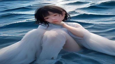 萌白酱粉丝见面会活动预告海报，森林绿主题配色，活动时间地点信息清晰展示